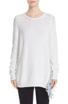 Women's N?21 Lace Inset Knit Pullover
