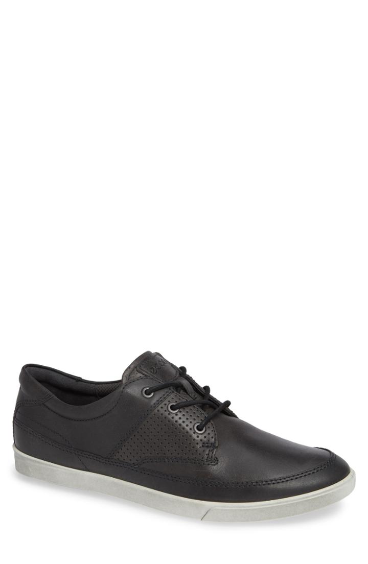 Men's Ecco 'collin' Nautical Sneaker -8.5us / 42eu - Black