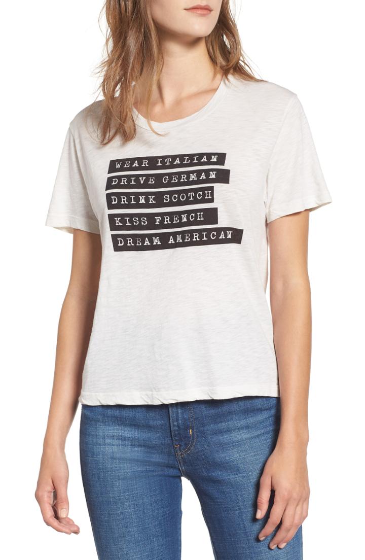 Women's Sundry Dream American Vintage Tee - White