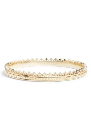 Women's Kendra Scott Mary Caroline Crystal Pyramid Cuff Bracelet