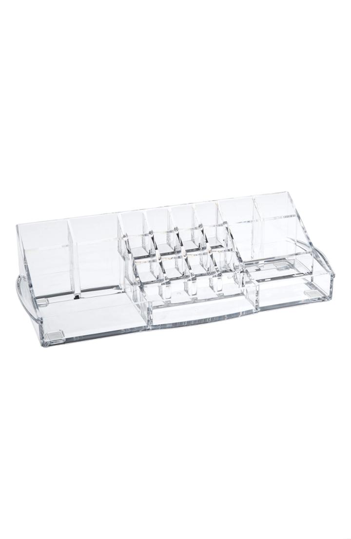 Pure Aura Acrylic Deluxe Brush & Makeup Organizer