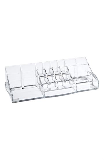 Pure Aura Acrylic Deluxe Brush & Makeup Organizer