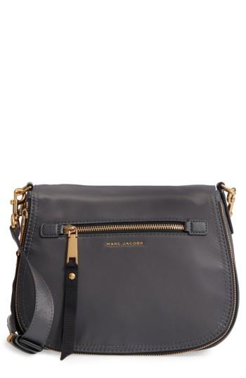 Marc Jacobs Trooper Nomad Nylon Saddle Bag - Grey