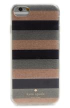 Kate Spade New York Glitter Stripe Iphone X/xs Case - Pink