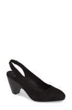 Women's Eileen Fisher Rumi Slingback Pump M - Black