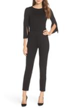 Women's Ali & Jay Slit Sleeve Ponte Jumpsuit - Black