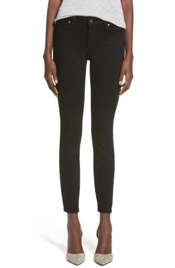 Women's Paige Transcend - Verdugo Ankle Ultra Skinny Jeans - Black