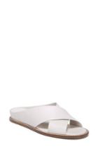 Women's Vince Fairley Cross Strap Sandal .5 M - White