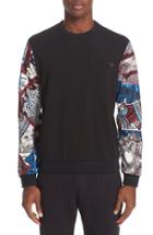 Men's Versace Jeans Mixed Media Sweatshirt