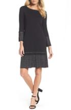 Women's Nic+zoe Studded Shift Dress - Black