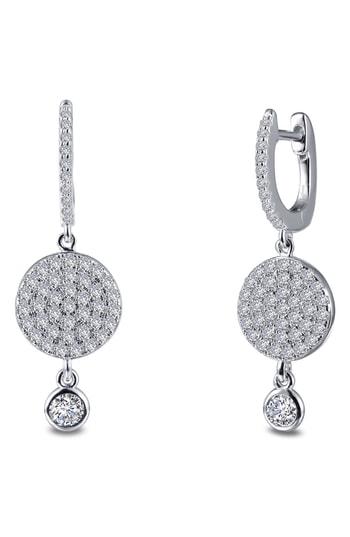 Women's Lafonn Simulated Diamond Bezel Drop Earrings