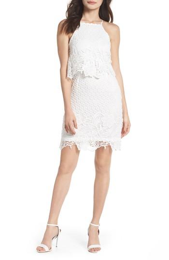 Women's Bb Dakota Bryn Lace Halter Dress