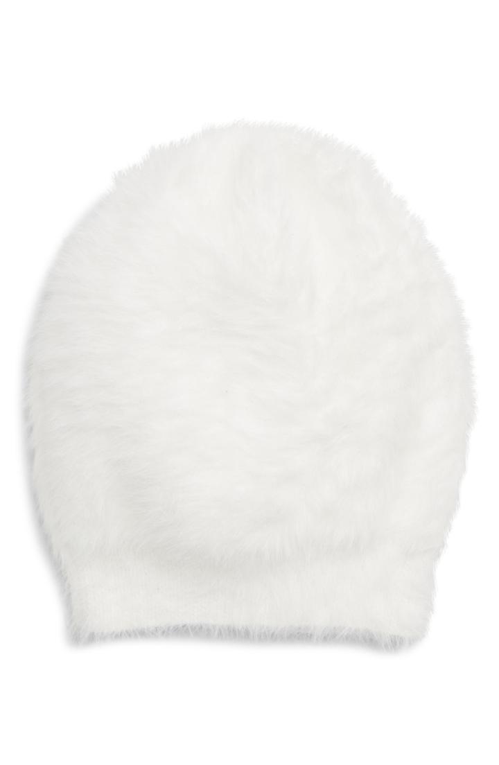 Women's Free People Big Sky Slouchy Beanie - White