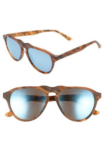 Women's Maho Nashville 54mm Polarized Aviator Sunglasses - Whisky