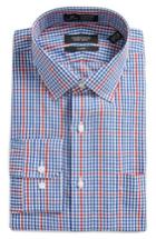 Men's Nordstrom Men's Shop Smartcare(tm) Trim Fit Check Dress Shirt 32/33 - Red