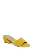Women's Dolce Vita Rilee Slide .5 M - Yellow