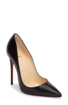 Women's Christian Louboutin 'so Kate' Pointy Toe Leather Pump