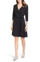 Women's Vince Camuto Jersey Wrap Dress - Black