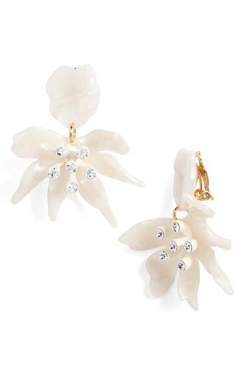 Women's Lele Sadoughi Daffodil Clip Drop Earrings