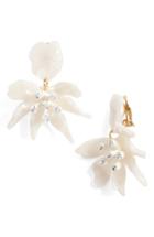 Women's Lele Sadoughi Daffodil Clip Drop Earrings