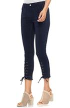Women's Vince Camuto Lace-up Cuff D-luxe Pants - Blue