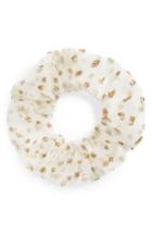 New Friends Colony After Party Scrunchie, Size - White