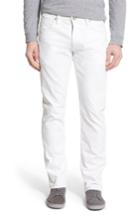 Men's 34 Heritage 'courage' Straight Leg Jeans X 32 - White