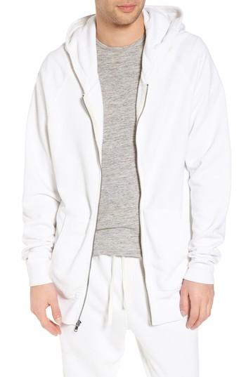 Men's Spiritual Gangster The Light Zip Hoodie - White
