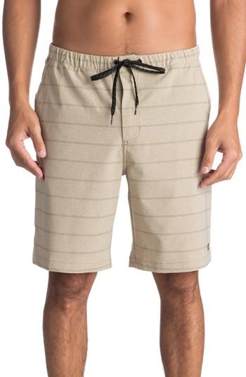 Men's Quiksilver Waterman Collection Suva Amphibian Shorts - Beige