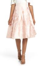 Women's Eliza J Jacquard A-line Skirt - Pink