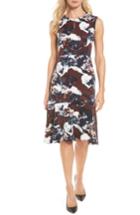 Women's Emerson Rose Print Flounce Hem Dress