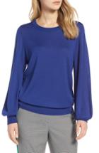 Women's Halogen Puff Sleeve Sweater - Blue