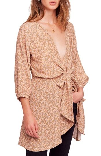 Women's Free People Clara Tunic - Brown