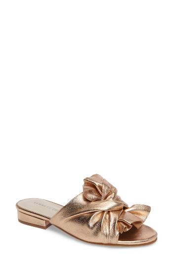 Women's Kenneth Cole New York Violet Slide Sandal M - Pink