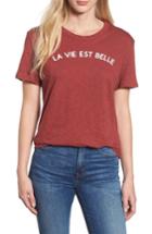 Women's Caslon Off Duty Graphic Tee - Red