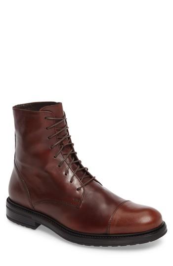 Men's Donald J Pliner Otis Plain Toe Boot .5 M - Brown