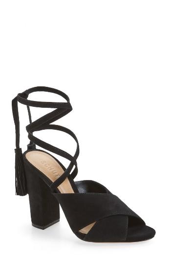 Women's Schutz Damila Wraparound Tassel Sandal