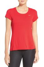 Women's Nike 'contour' Dri-fit Tee - Orange