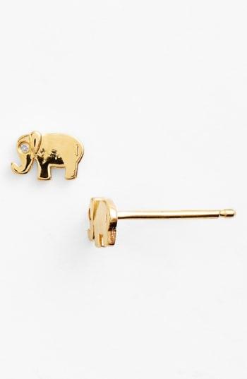Women's Shy By Sydney Evan Elephant Earrings