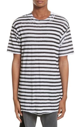 Men's Drifter Cooper Stripe T-shirt - White