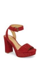 Women's Splendid Neesha Platform Sandal .5 M - Red
