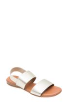 Women's Andre Assous Nigella Sandal M - Metallic