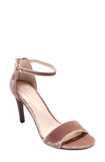 Women's Cole Haan Clara Grand Ankle Strap Sandal .5 B - Beige