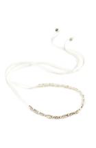 Sara Gabriel 'peyton' Embellished Blusher Veil Hair Ribbon