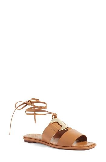 Women's Tory Burch Gemini Link Sandal M - Beige