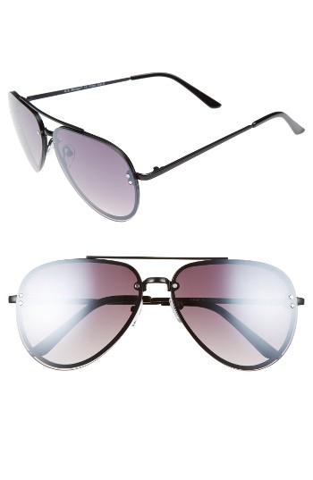 Women's A.j. Morgan 60mm Aviator Sunglasses -