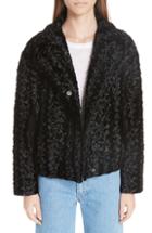 Women's Chloe Belted Tweed Peacoat Us / 38 Fr - Blue