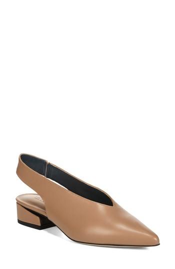Women's Via Spiga Darwin Slingback Pump M - Beige
