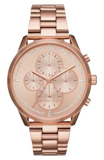 Women's Michael Kors Slater Chronograph Bracelet Watch, 40mm