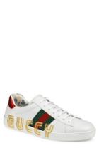 Men's Gucci New Ace Guccy Sneaker Us / 10uk - White